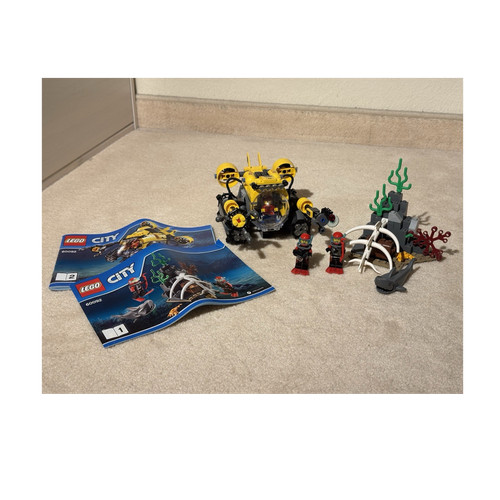 Lego city deep - lego, submarine