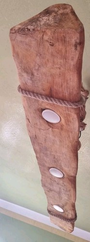 Rustikal holzlampe ulme - rustikal, ca