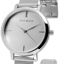 Damen Frauen Uhr edel Silber