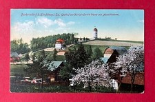AK BURKERSDORF bei Kirchberg 1913 Gasthof zur Königin Carola Warte   ( 138735