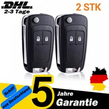 2X Auto Ersatz Klappschlüssel