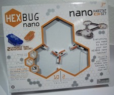 Vintage HEX Bug Nano Habitat Set Baukasten Bahn elektro 3x Käfer 2009 Set