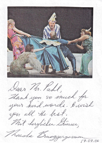 Handgemachte autogrammkarte - handgemachte,