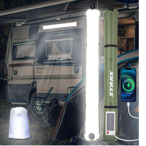 Solar led campinglampe faltbar - solar,