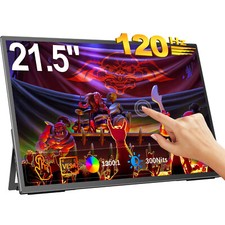 21,5 Zoll 120Hz Touch Display 1920x1080 USB-C HDMI FreeSync Gaming Bildschirm