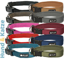 PETLANDO MESH-HUNDEHALSBAND IN 8 GRÖSSEN/10 FARBEN, CLICK-VERSCHLUSS, GEPOLSTERT