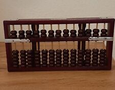 Chinesische Abacus Rechenmaschine Rechenschieber China Holz.Vintage.