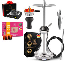 Shisha Set Komplett Edelstahl