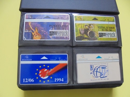 128 telefonkarten belgien - 128, +