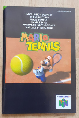 Mario tennis nintendo - nintendo, 64