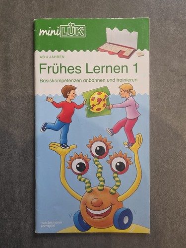 Mini lük buch frühes lernen - mini,