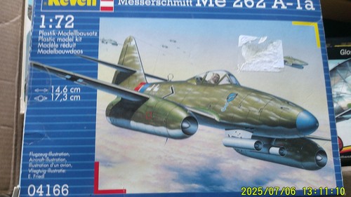 Revell 04166 messerschmitt me - revell,