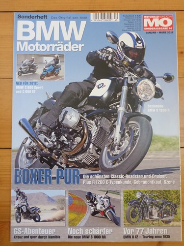 Sonderheft bmw motorräder - mo,