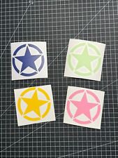 Aufkleber / Sticker - Army Stern - Gr. S -  Auto / Motorrad / MTB