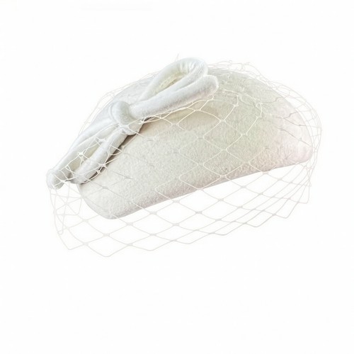 Fascinator mit schleier - fascinator,