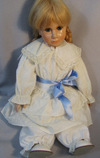 Wernicke Künstlerpuppe  1937/4,ca. 50cm, Schlafaugen, Vinyl