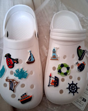 Damen Clogs Gr.42-43, neu originalverpackt, lustige Steckasssecoirs, sehr leicht