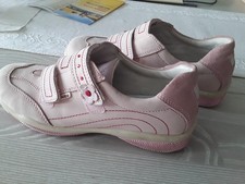 Bama Mädchen Damen Schuhe Sneaker. Gr. 38 beige-rosa, wie neu