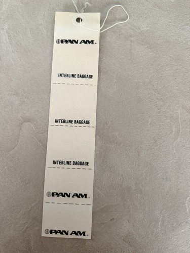 Pan baggage tag interline - am,