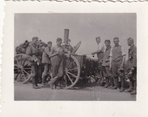 Foto soldaten mit feldküche - foto,