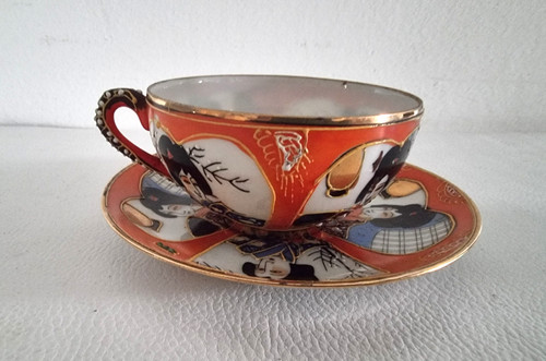 Tee tasse mit unterteller - tee-tasse,