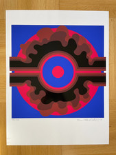 Hans Albert Walther , Siebdruck, nummeriert, handsigniert, datiert, 1969-71