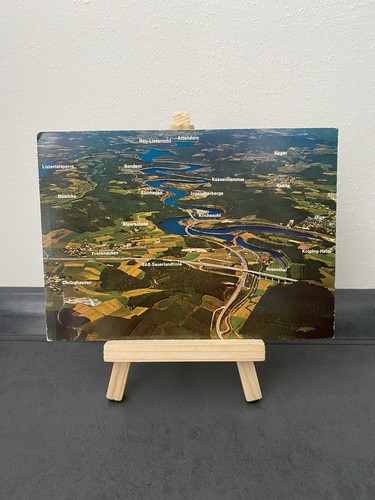 Vintage postkarte der - vintage, biggesee