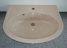 NOVO-BOCH Waschbecken Waschtisch BAHAMABEIGE/MANHATTAN GRAU/Pergamon 60 x 46 cm