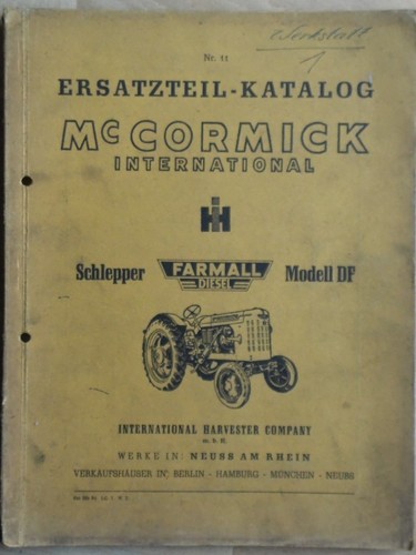 Cormick schlepper modell df - cormick,