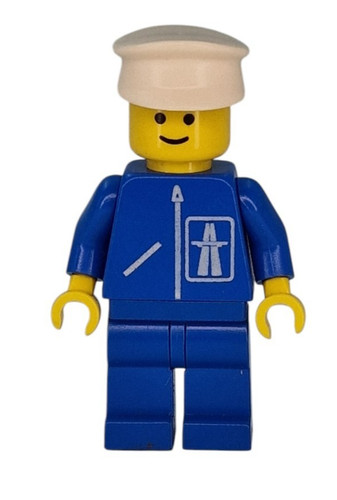 Lego minifigur mann autobahn - minifigur,