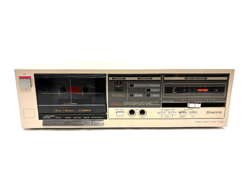 Fisher cassette tape deck - fisher,