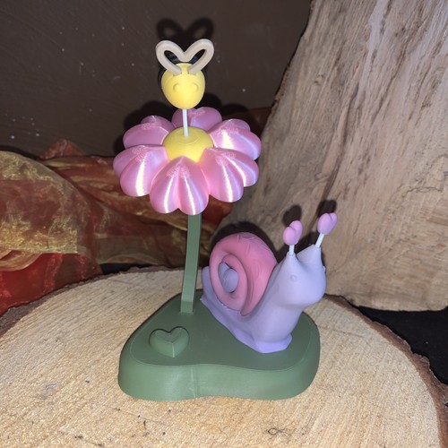 Schnecke tiffy deko 3d - schnecke,