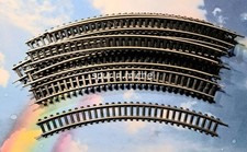 12 gebogene Gleise gebogen