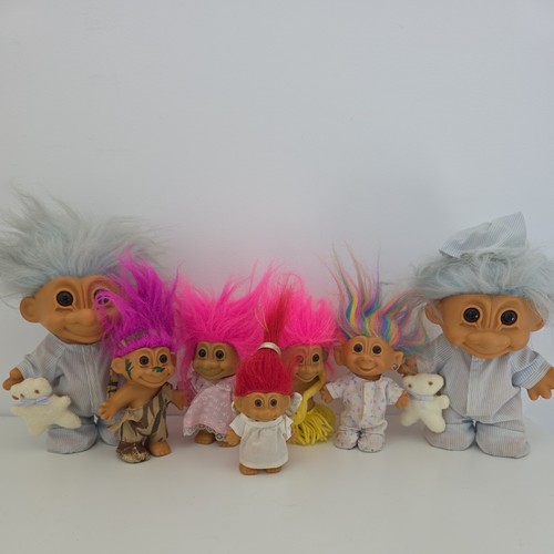 Russ troll puppe - 90er, vintage
