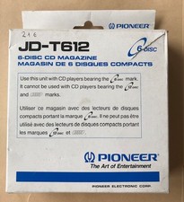 Pioneer CD MAGAZINE NEU IN OVP - für 6Fach Wechsler  JD-T612 6-DISC