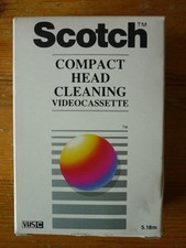 Scotch – COMPACT Video-Reinigungscassette – VHS-C