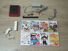 Nintendo Wii Mini Konsole mit Zubehörpaket + 2 Gratis Wii Spiele + Remote