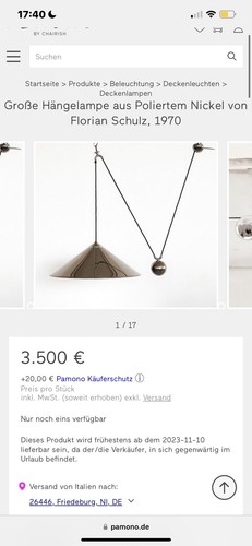 Florian schulz pendelleuchte - florian,