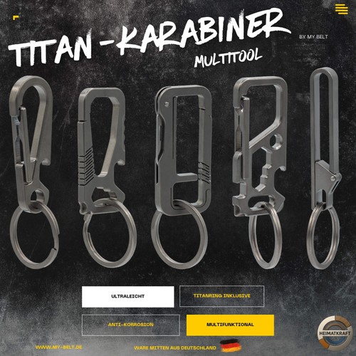 Titan multitool karabiner - titan,
