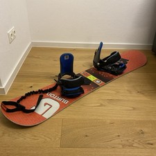 Burton Progression LTR 140 cm Snowboard rot/schwarz inkl. Burton Bindung Größe M