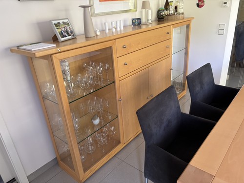 Highboard vitrine hülsta - highboard,