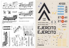HDL DECAL 1/72 CH-47C/D