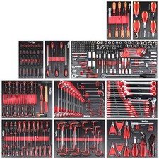 Werkzeugeinlagen bestückt Set mit 11 Einlagen aus Werkzeugwagen 71014 Mephisto