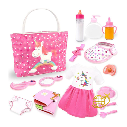 Baby puppe zubehör set - zubehör,