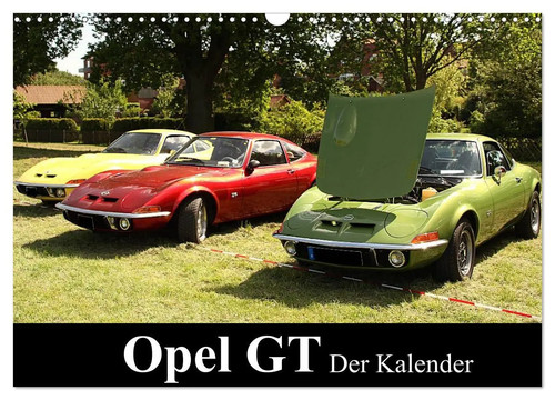 Opel der kalender - opel, gt