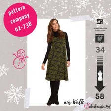 Schnittmuster Damenkleid pattern company Trägerkleid, Hängerchen 34-48/48-58