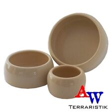 Keramik Futtertrog - Hundenapf Napf - Größen ca. 125, 250, 500, 750 o. 1000ml 