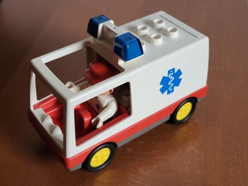 Lego duplo krankenwagen 2682 - krankenwagen,