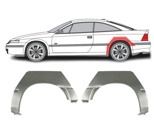 Für opel calibra - für, 1989-