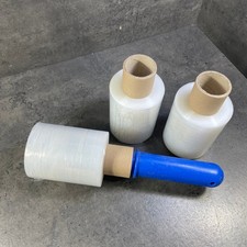 3x stretchfolie mini ministretchfolie je 150m 23my inkl Abroller